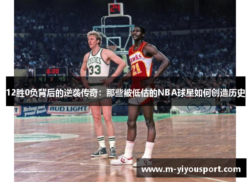 12胜0负背后的逆袭传奇：那些被低估的NBA球星如何创造历史